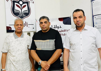 زيارة مدير إدارة التعليم العالي الخاص بوزارة التعليم العالي والبحث العلمي